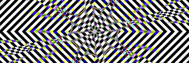 Neon Tunnel Hypnotic Diamond Vortex 3:1 Ultrawide 60fps Screensaver VJ Loop